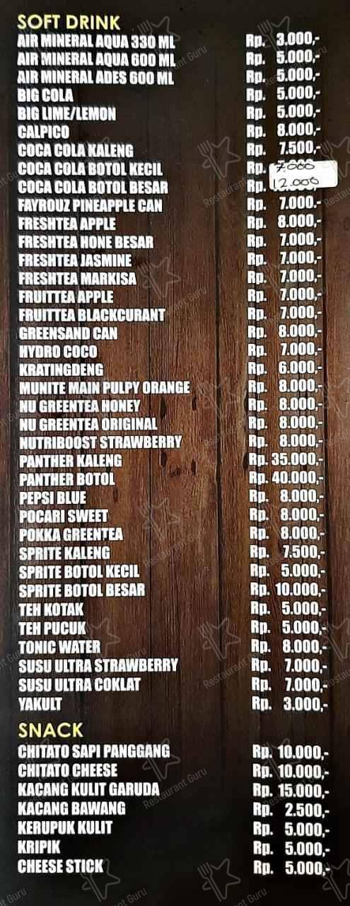 TRIANGLE Beer House меню