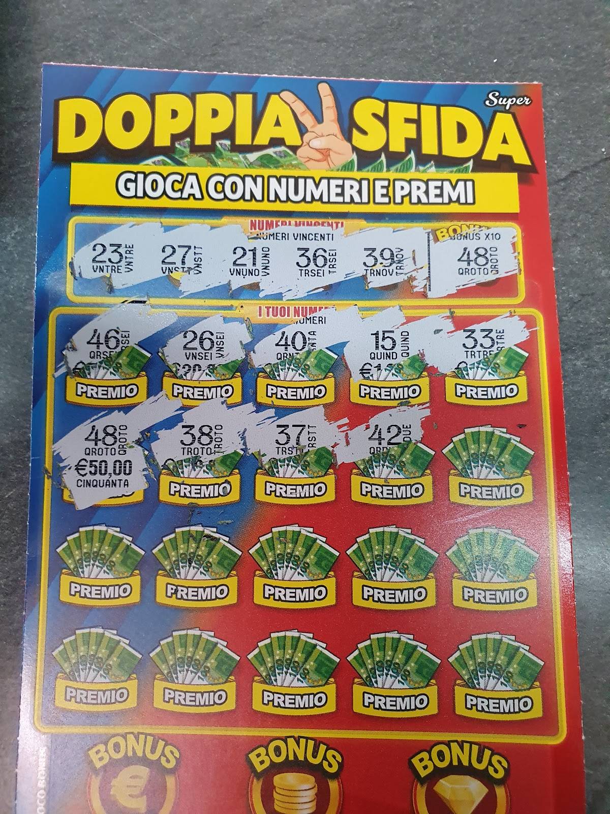 Bar Cupido меню