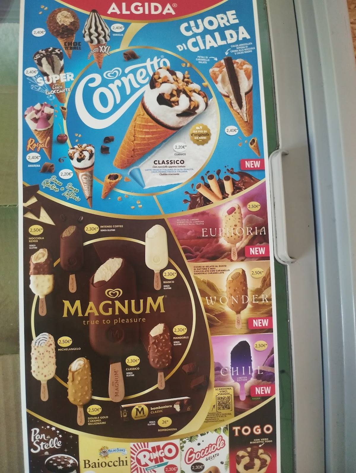 Bar da Roccoró меню