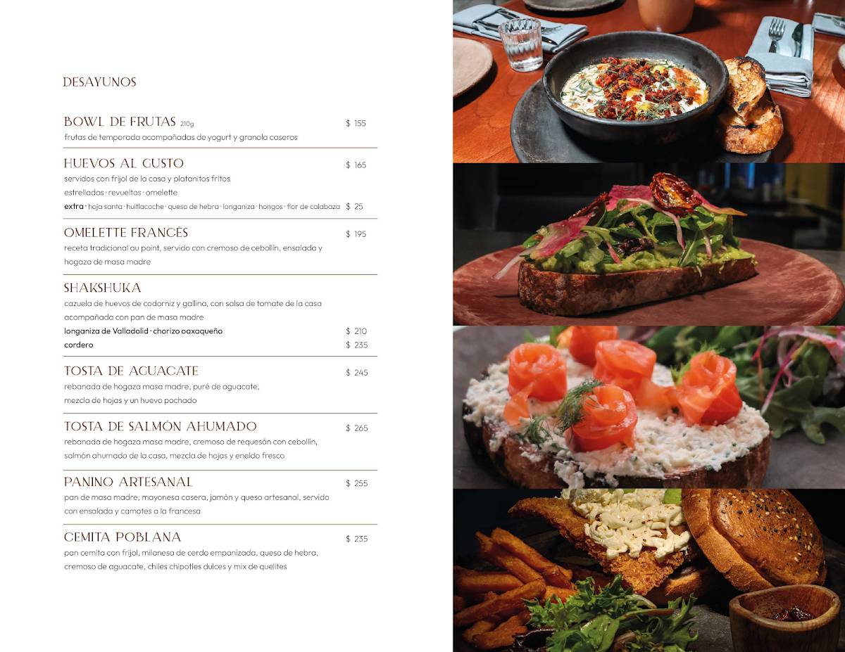 Bibani Cocina del Mundo меню