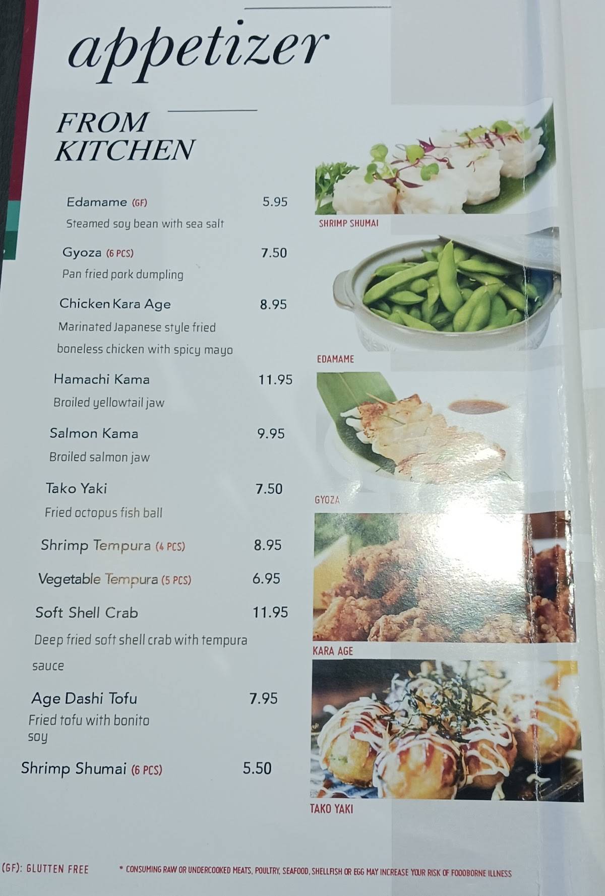 Big Fish Sushi меню