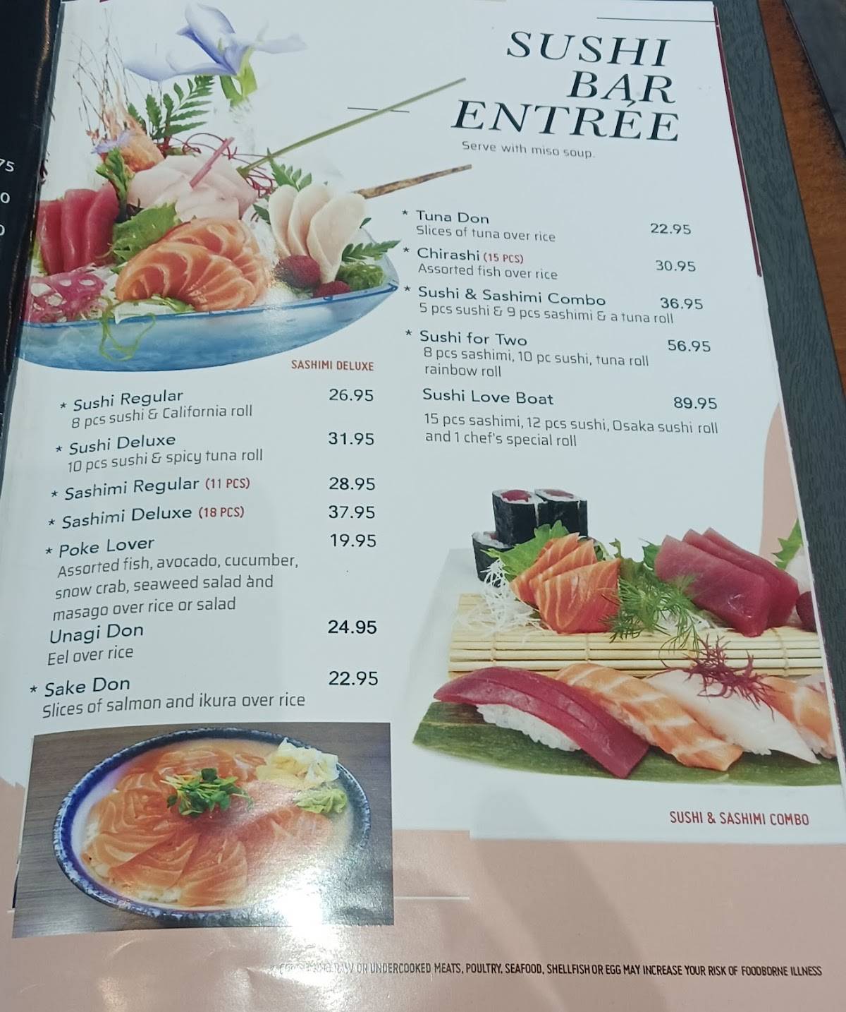 Big Fish Sushi меню