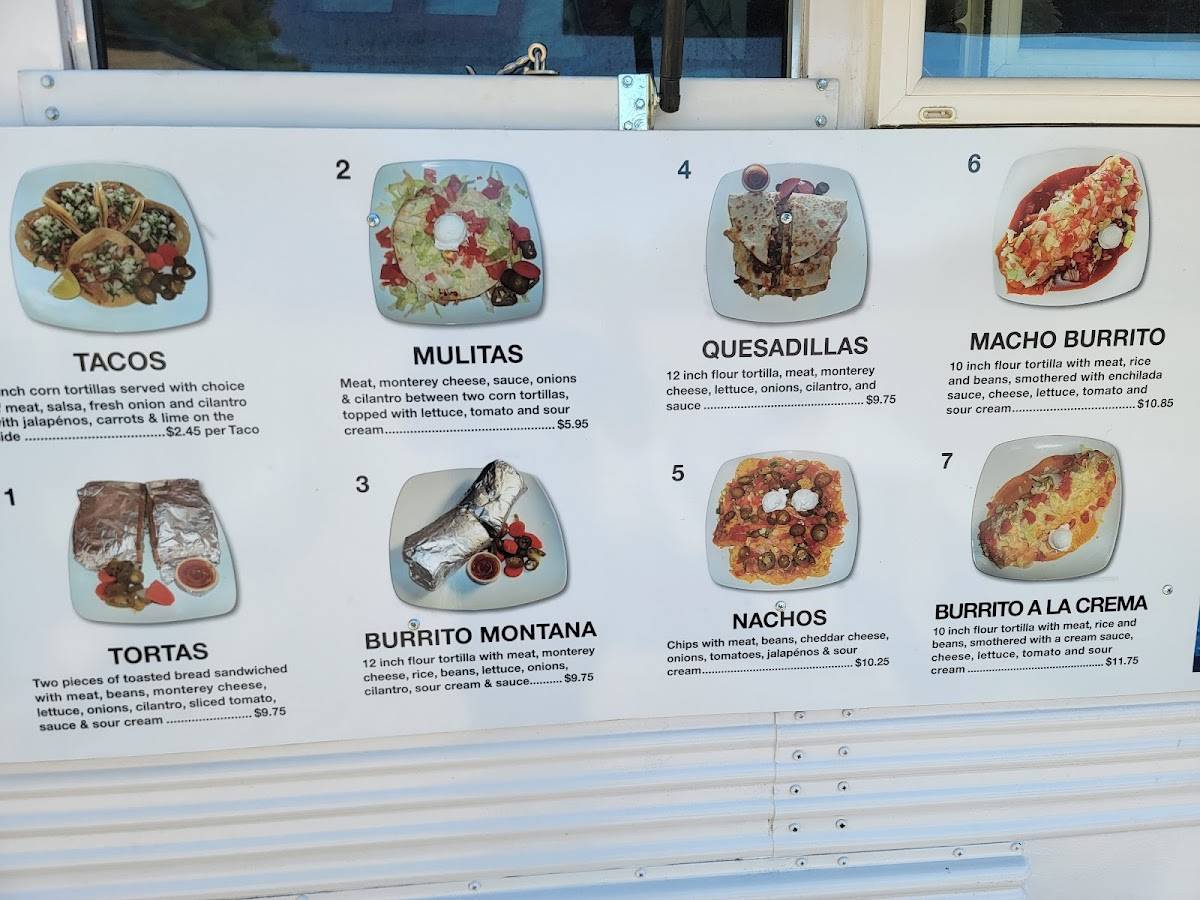 El Rodeó меню