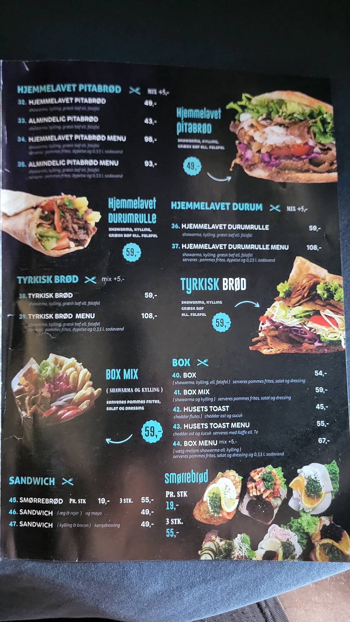Bob’s Kitchen меню