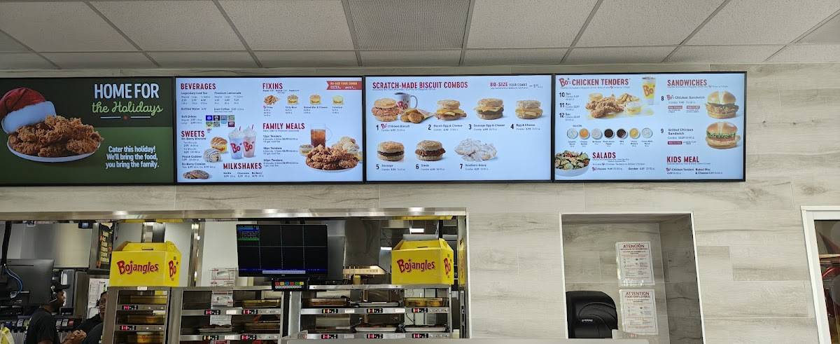 Bojangles меню