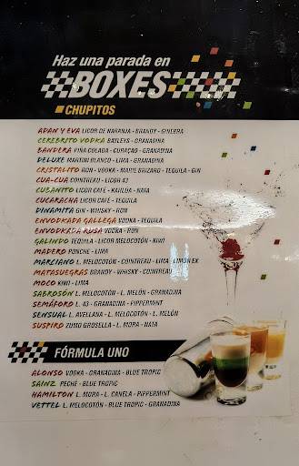 Boxes taberna меню