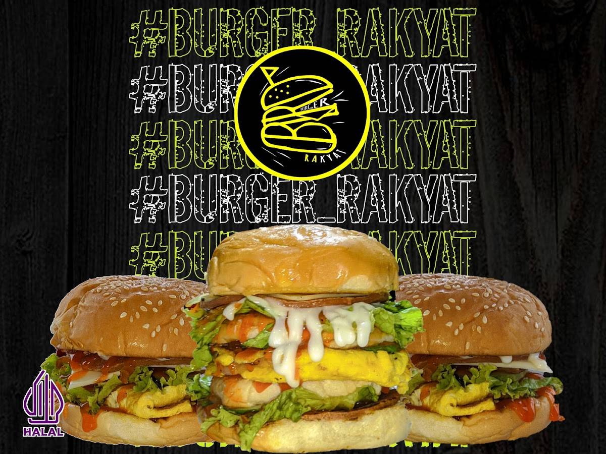 Burger Rakyat меню