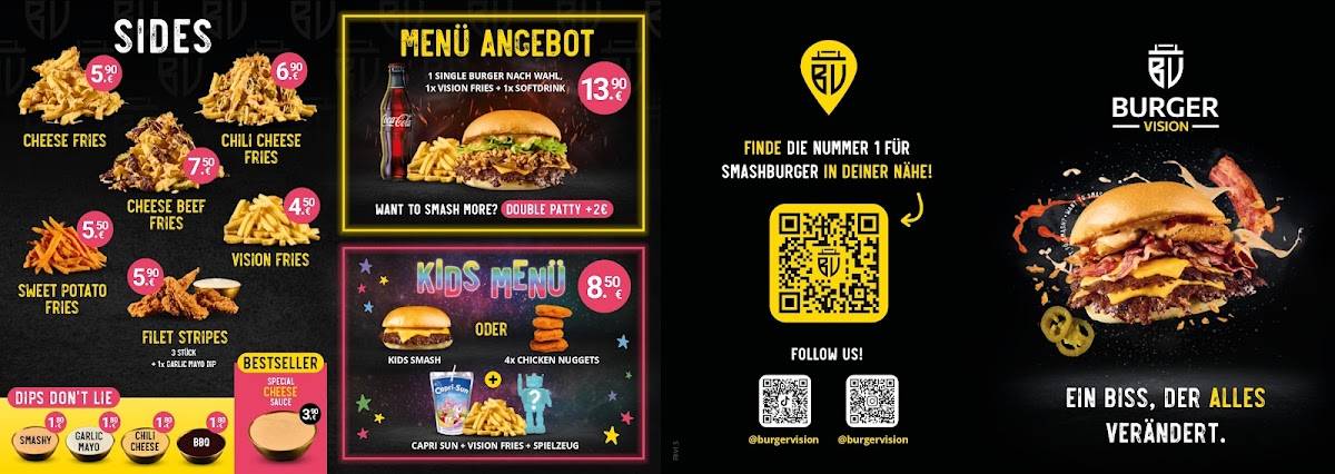 BurgerVision меню