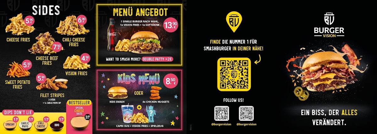 BurgerVision меню