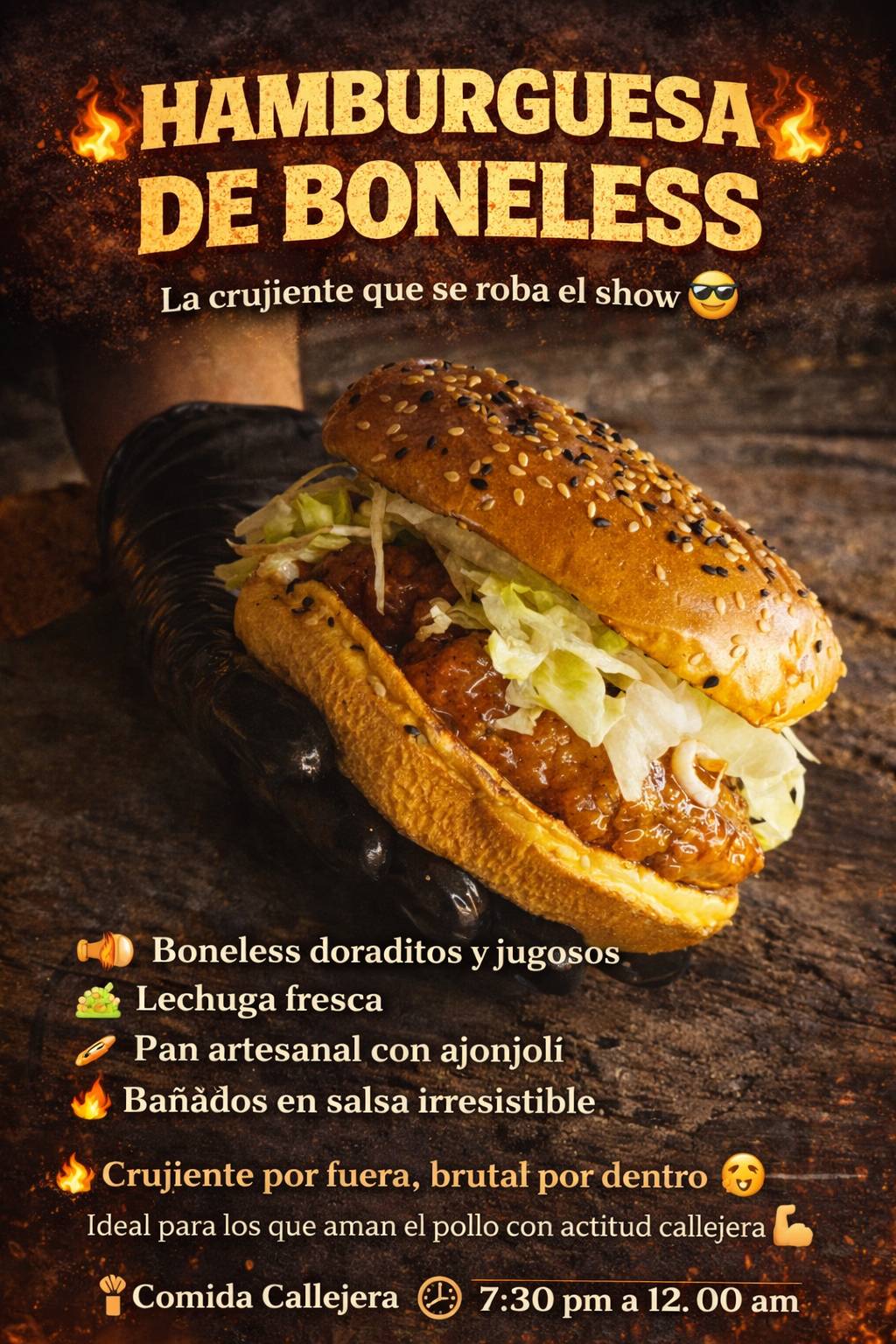 COMIDA CALLEJERA меню