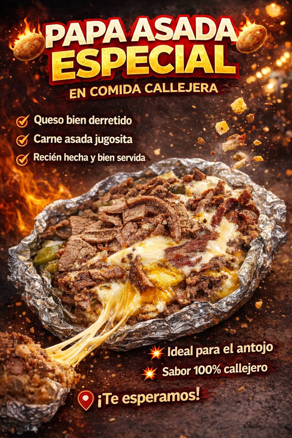 COMIDA CALLEJERA меню