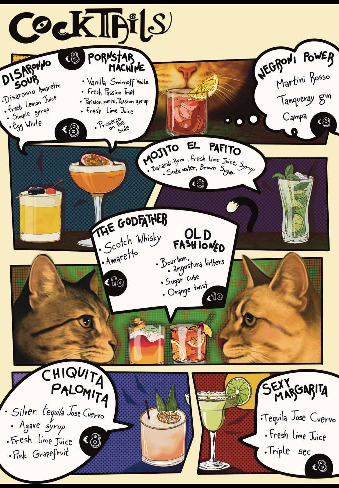 CRAFT BAR меню