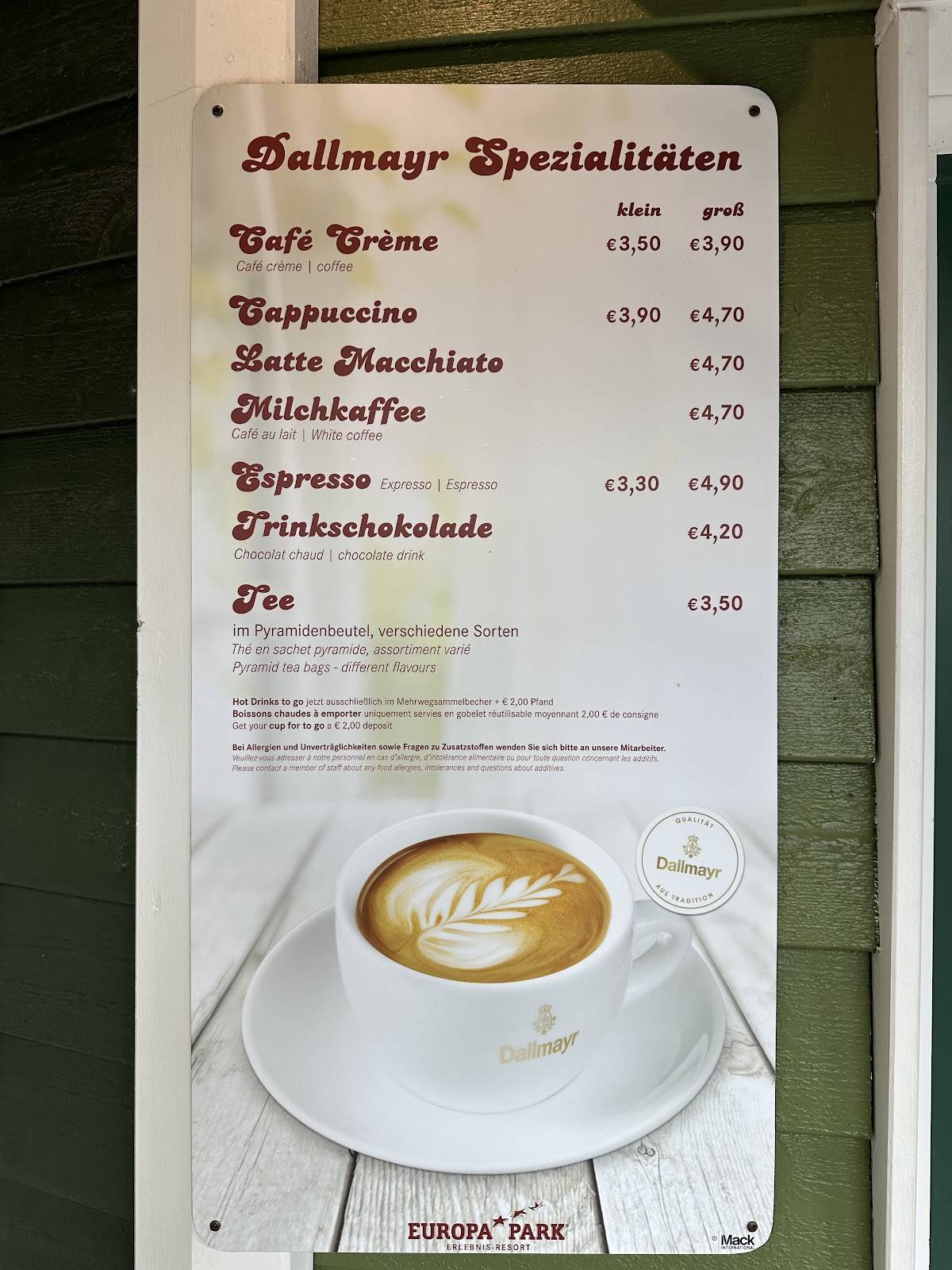 Molencafé меню