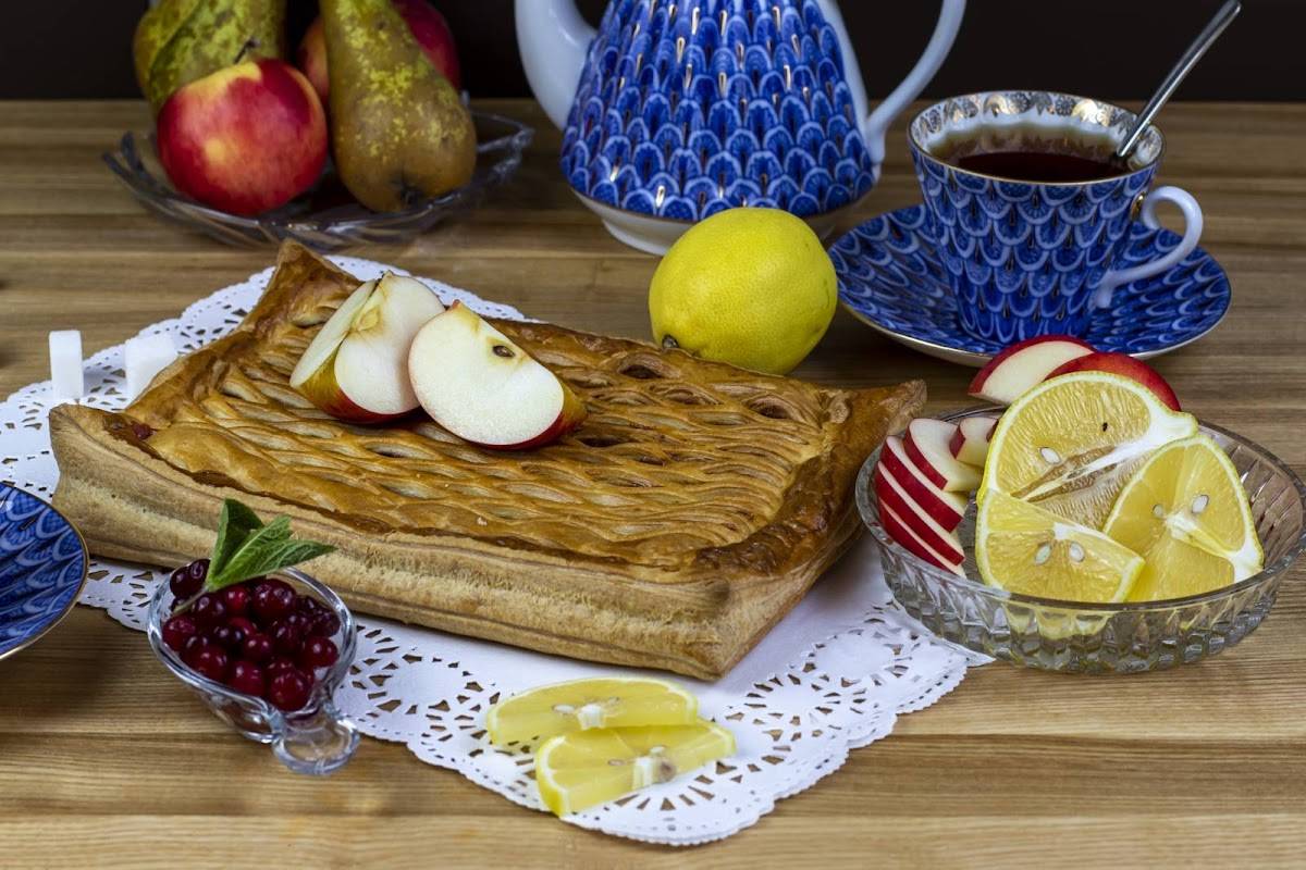 Три пирога меню
