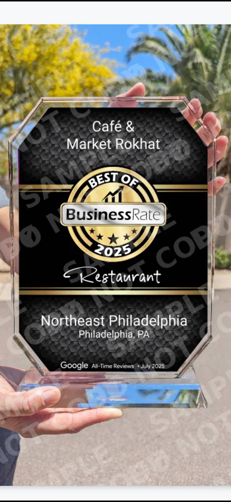 Café & Market Rokhat меню