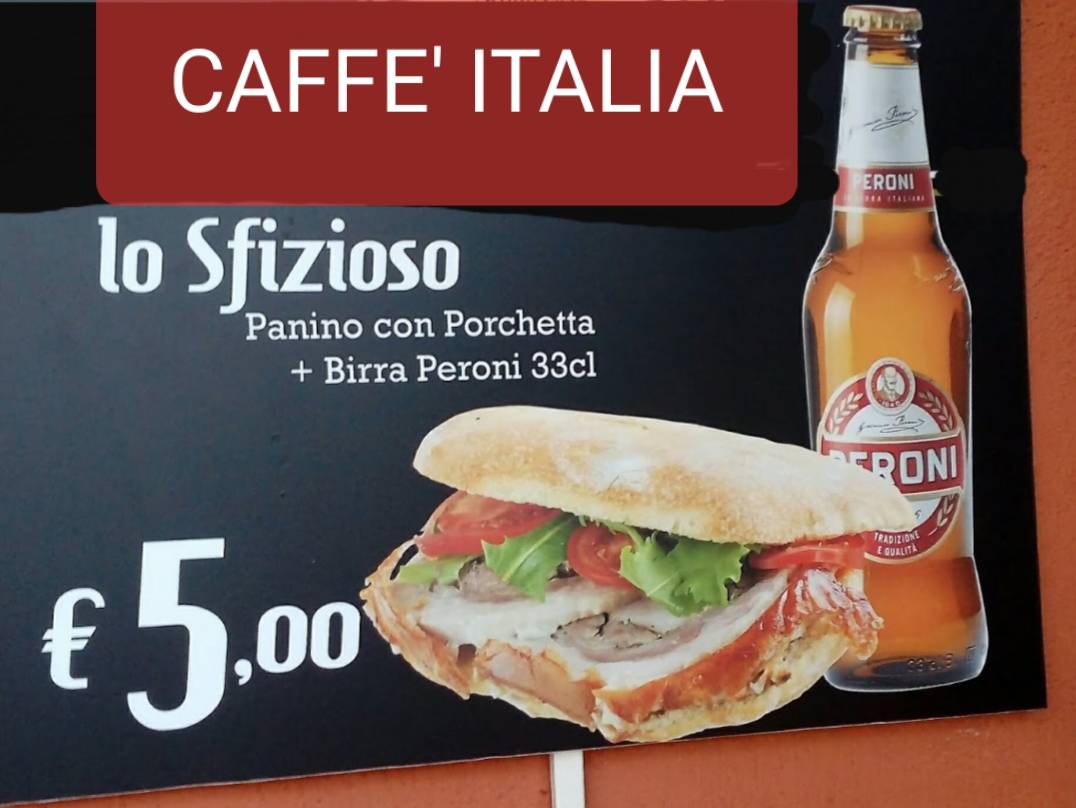 Caffè Italia меню
