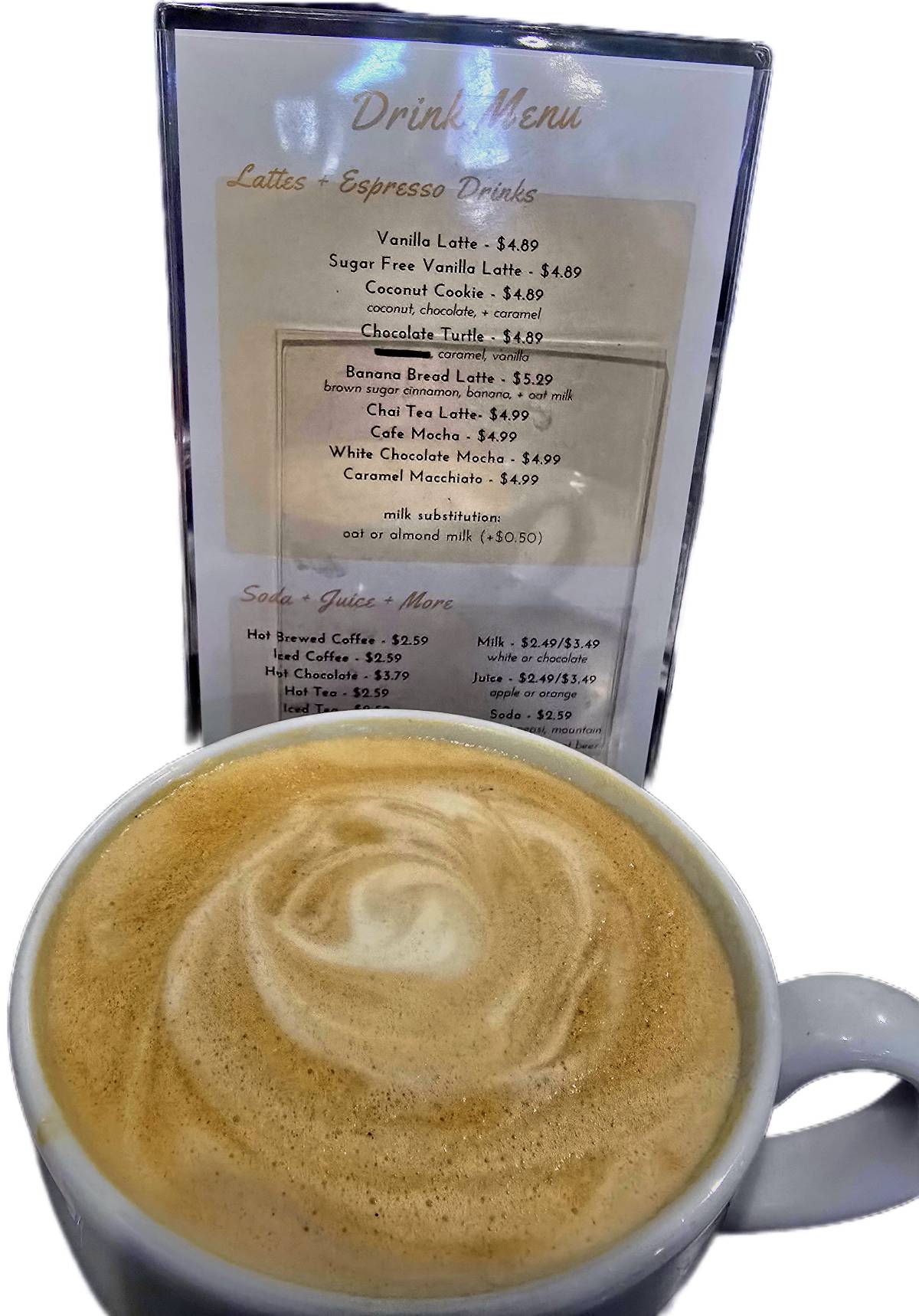 Cannella Cafe меню