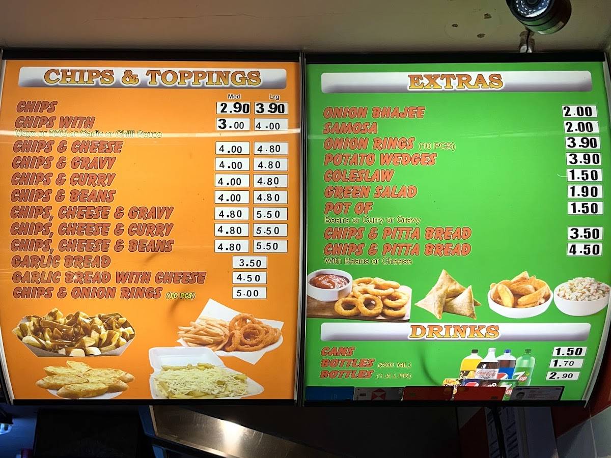 T & A kebabs меню