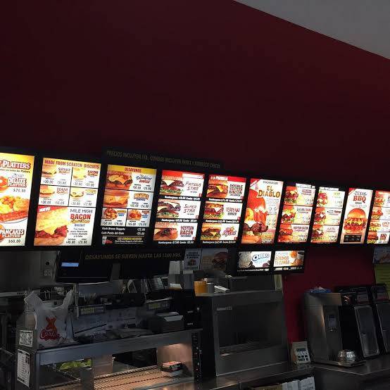 Carl´s Jr Centro меню