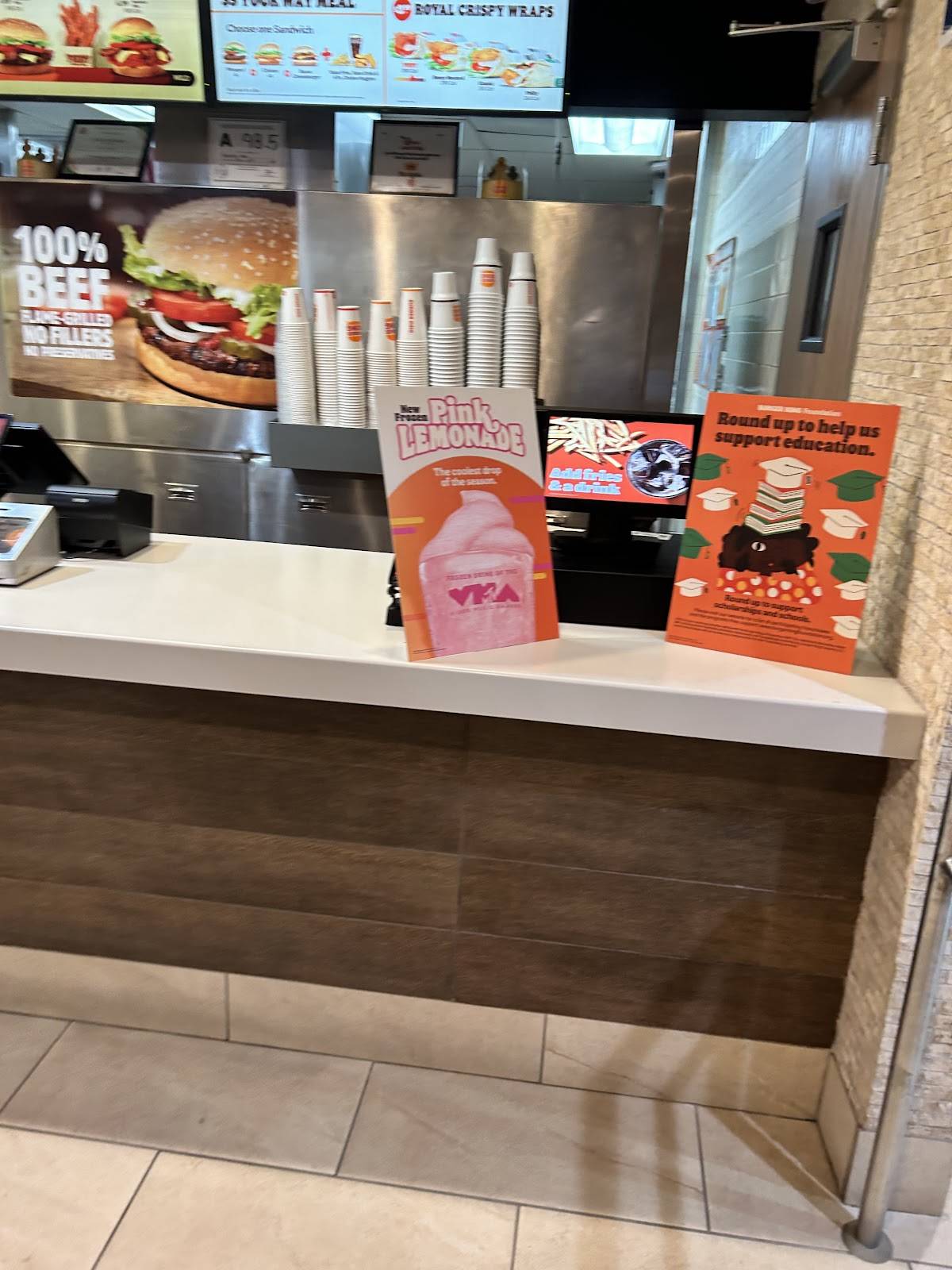 Burger King меню