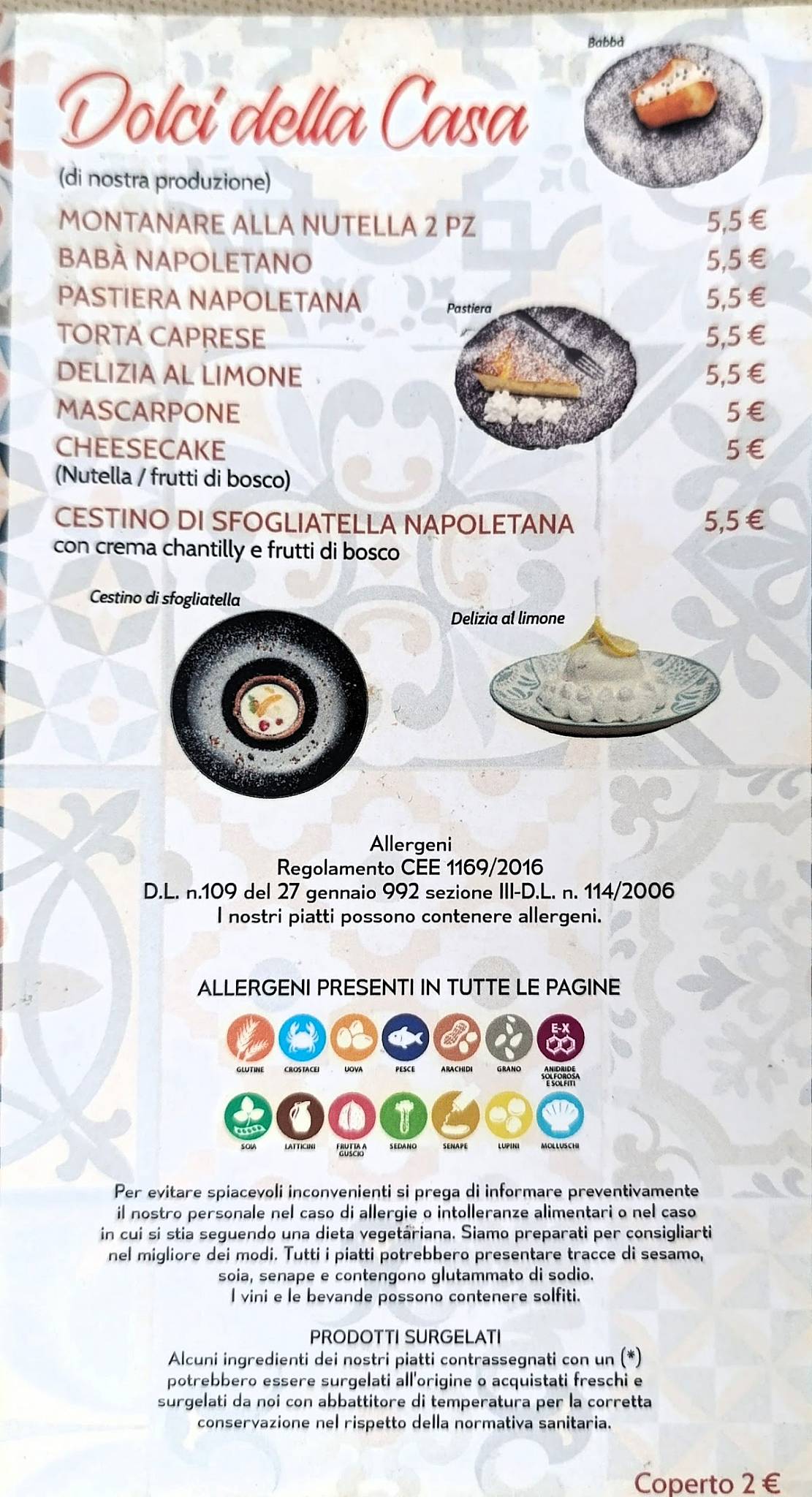 Che Pizza?! меню