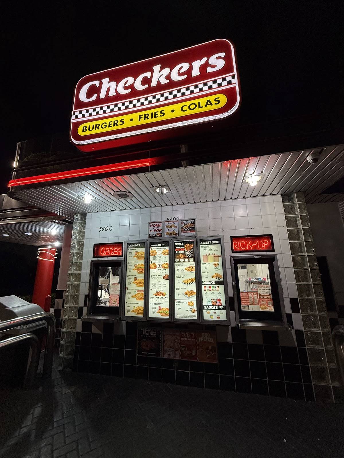 Checkers меню