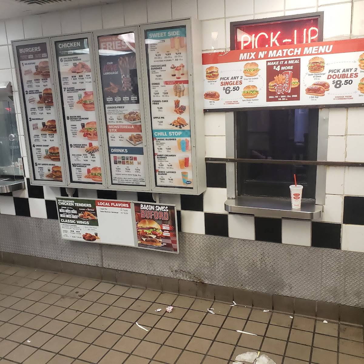 Checkers меню