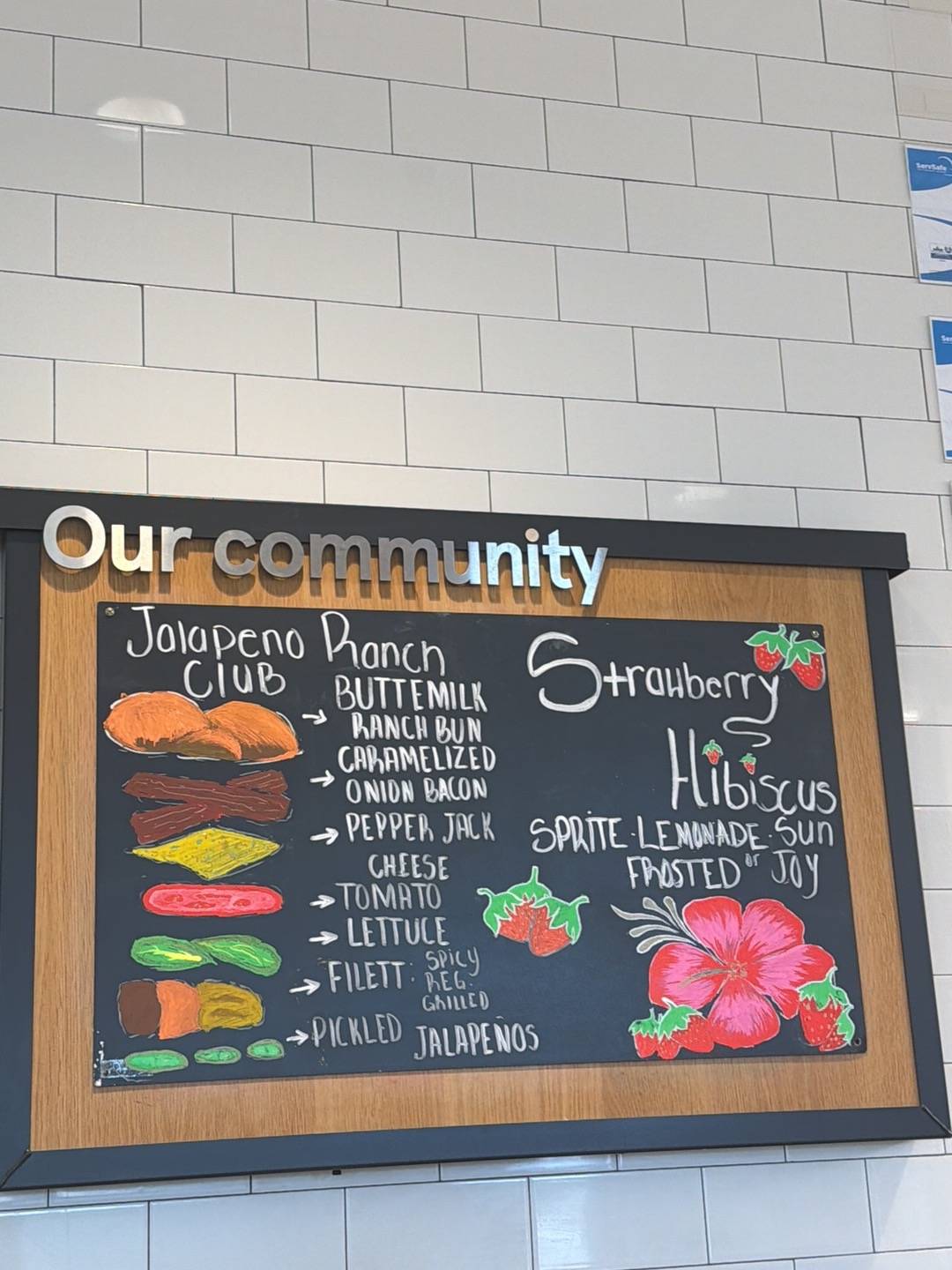 Chick-fil-A меню