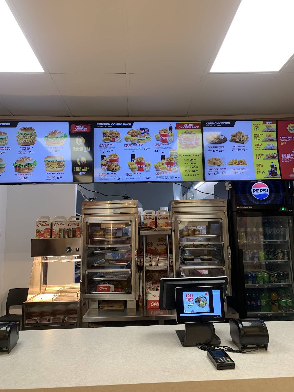 Chicking Rotorua меню