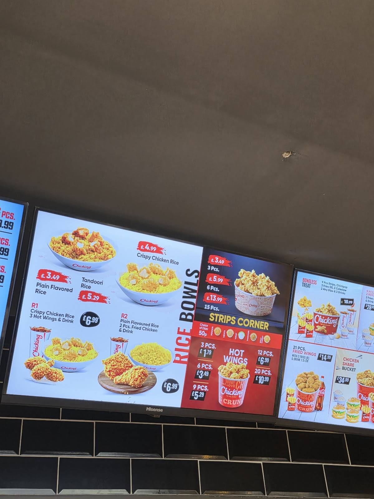 Chicking Walthamstow меню