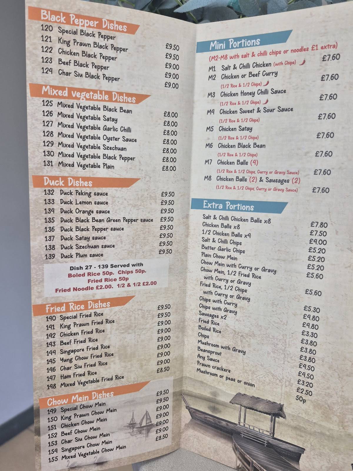 China Inn Chinese takeaway меню