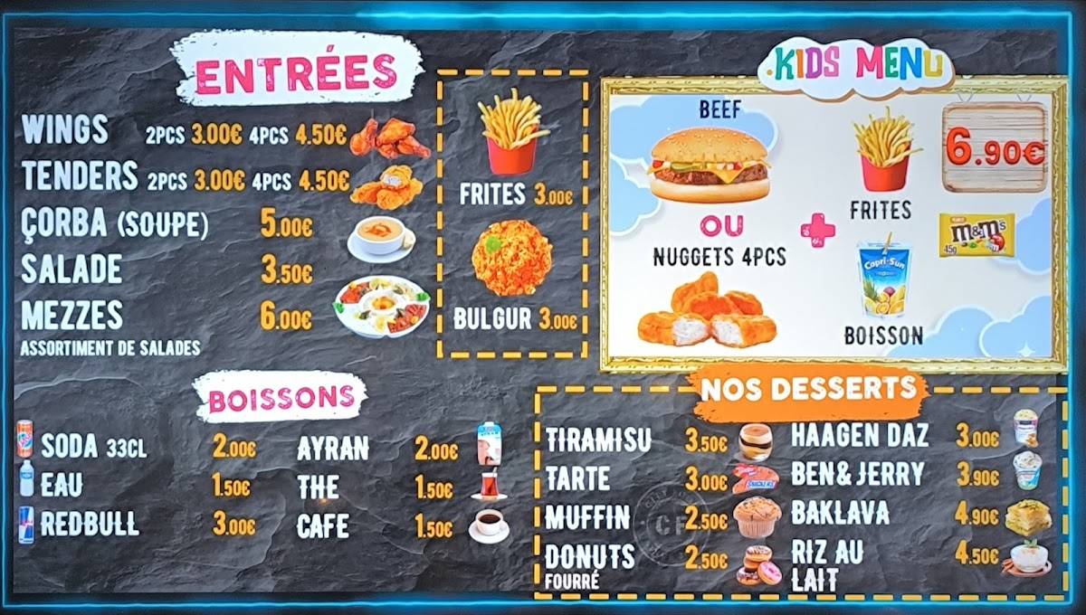City Food меню