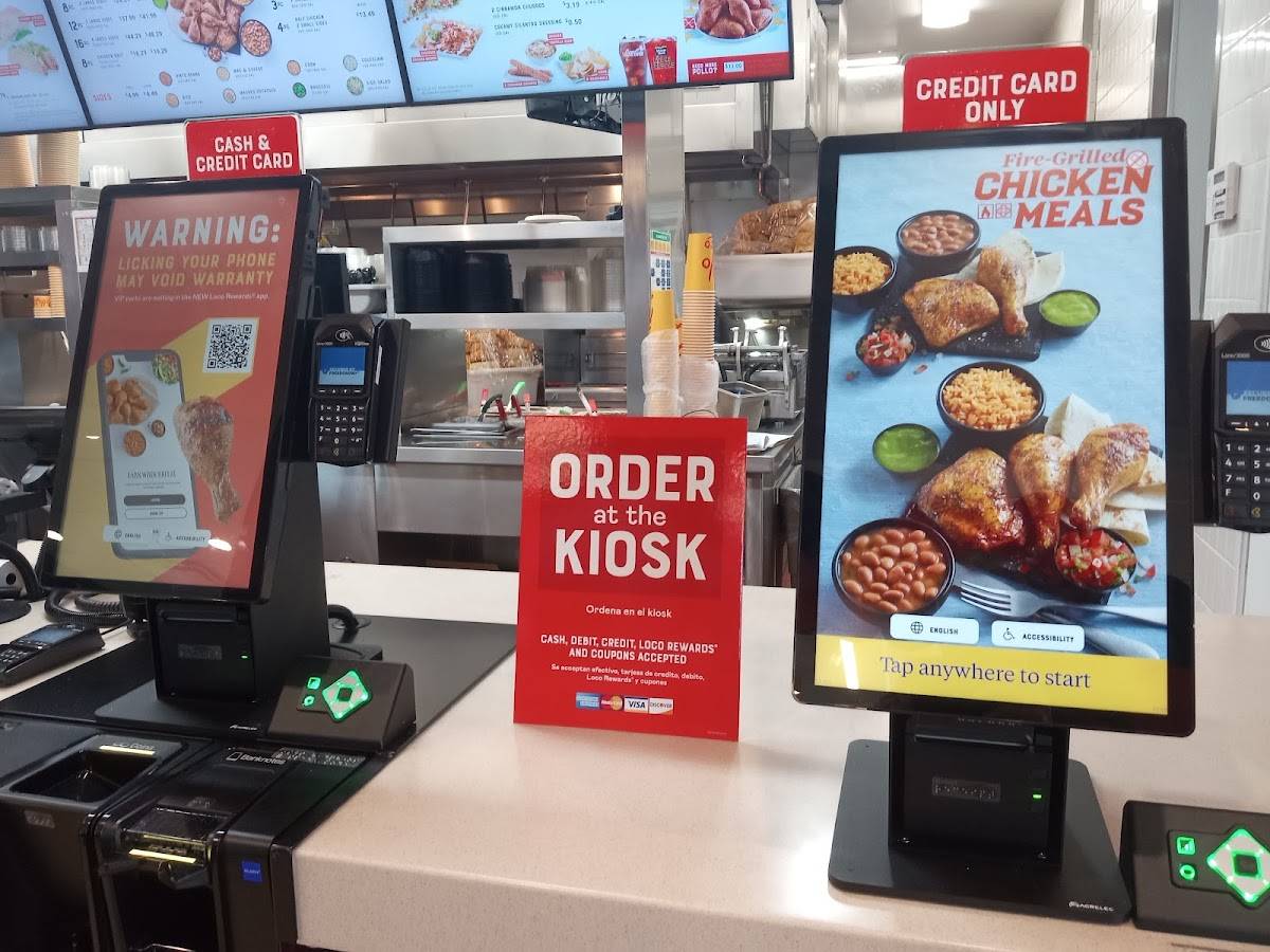 El Pollo Loco меню