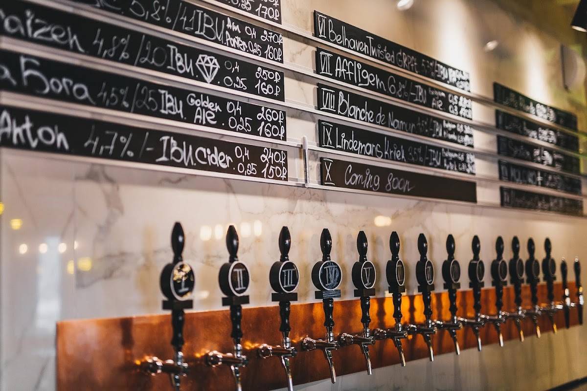 Craft&Draft меню