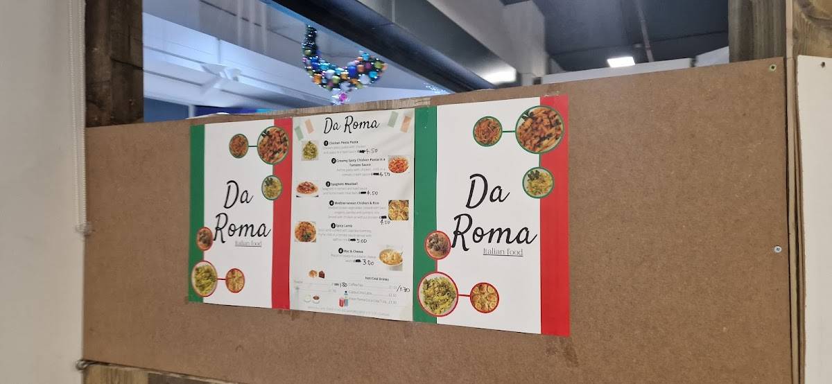 Da Roma меню