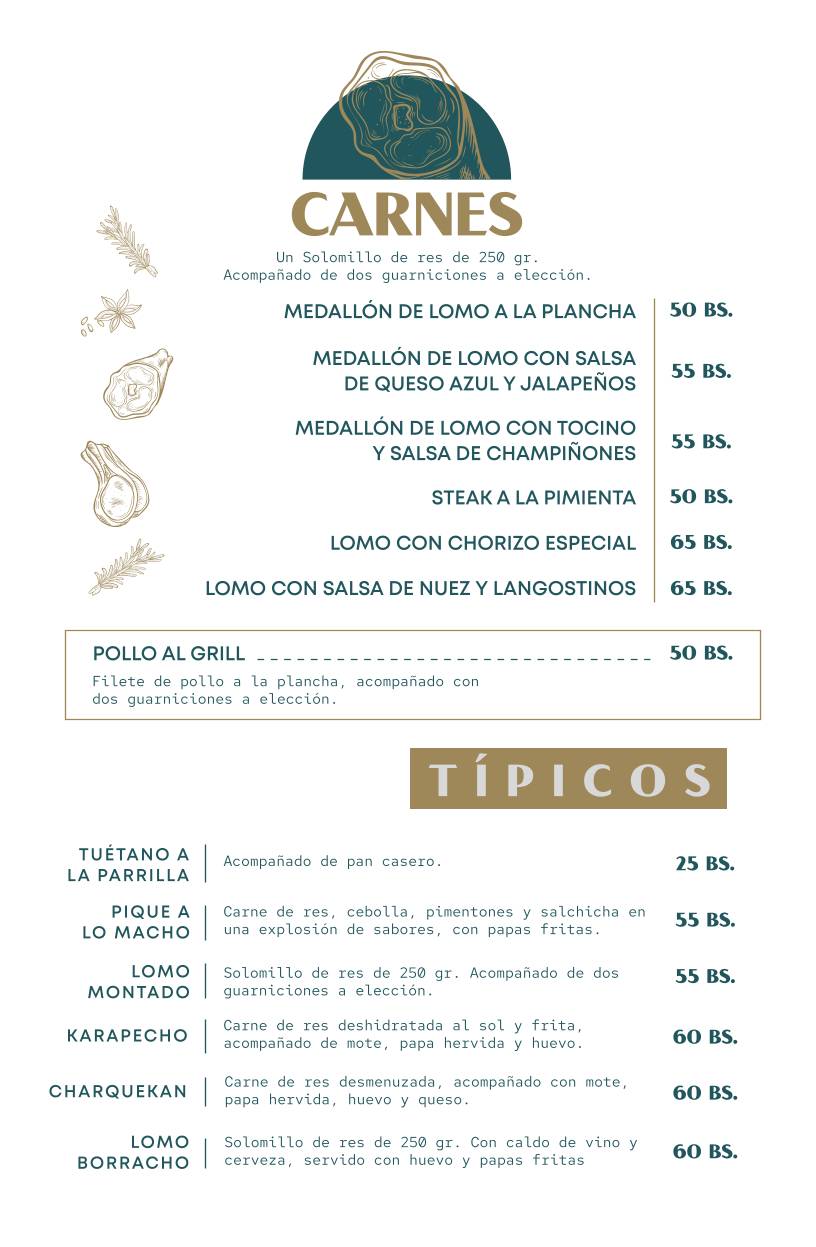 Del Río Resto Bar меню