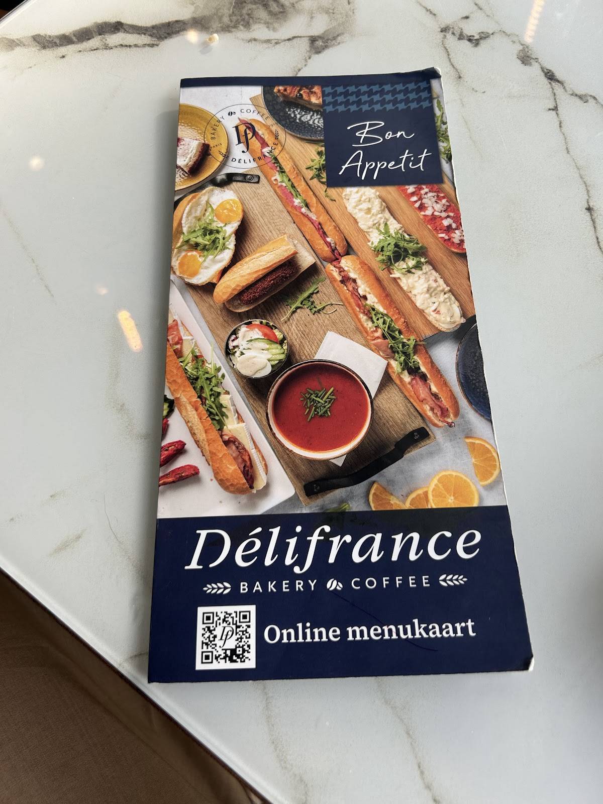 Délifrance Ridderkerk меню