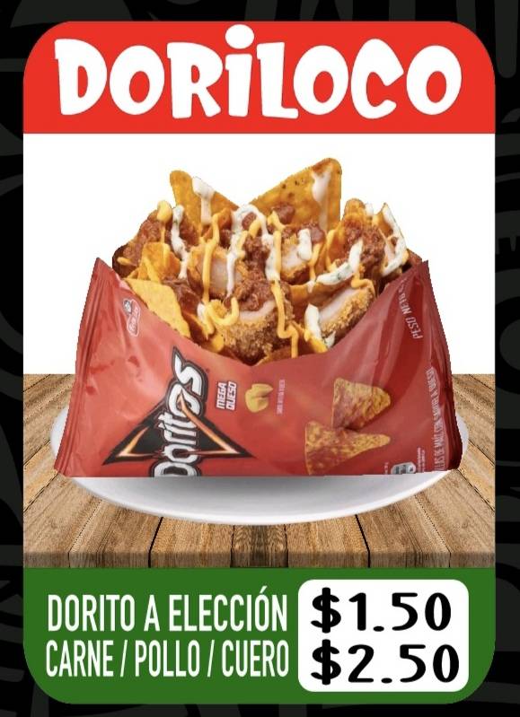 Doritastico Riobamba меню