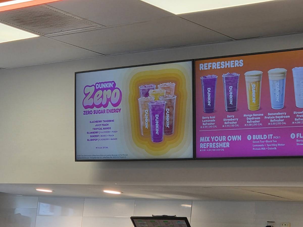 Dunkin' меню