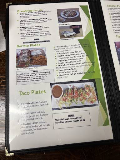 El Agave - Family Mexican Restaurant меню