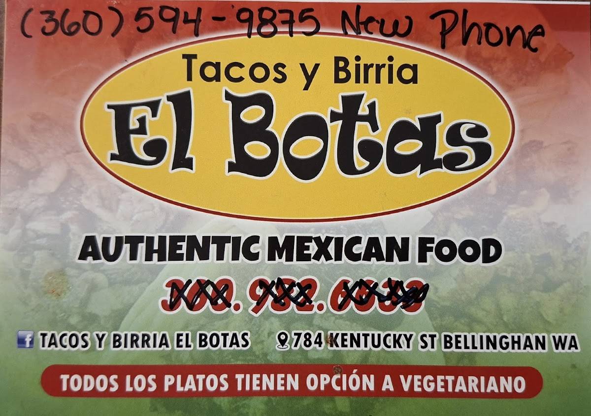 El Manguito Mexican Cuisine меню