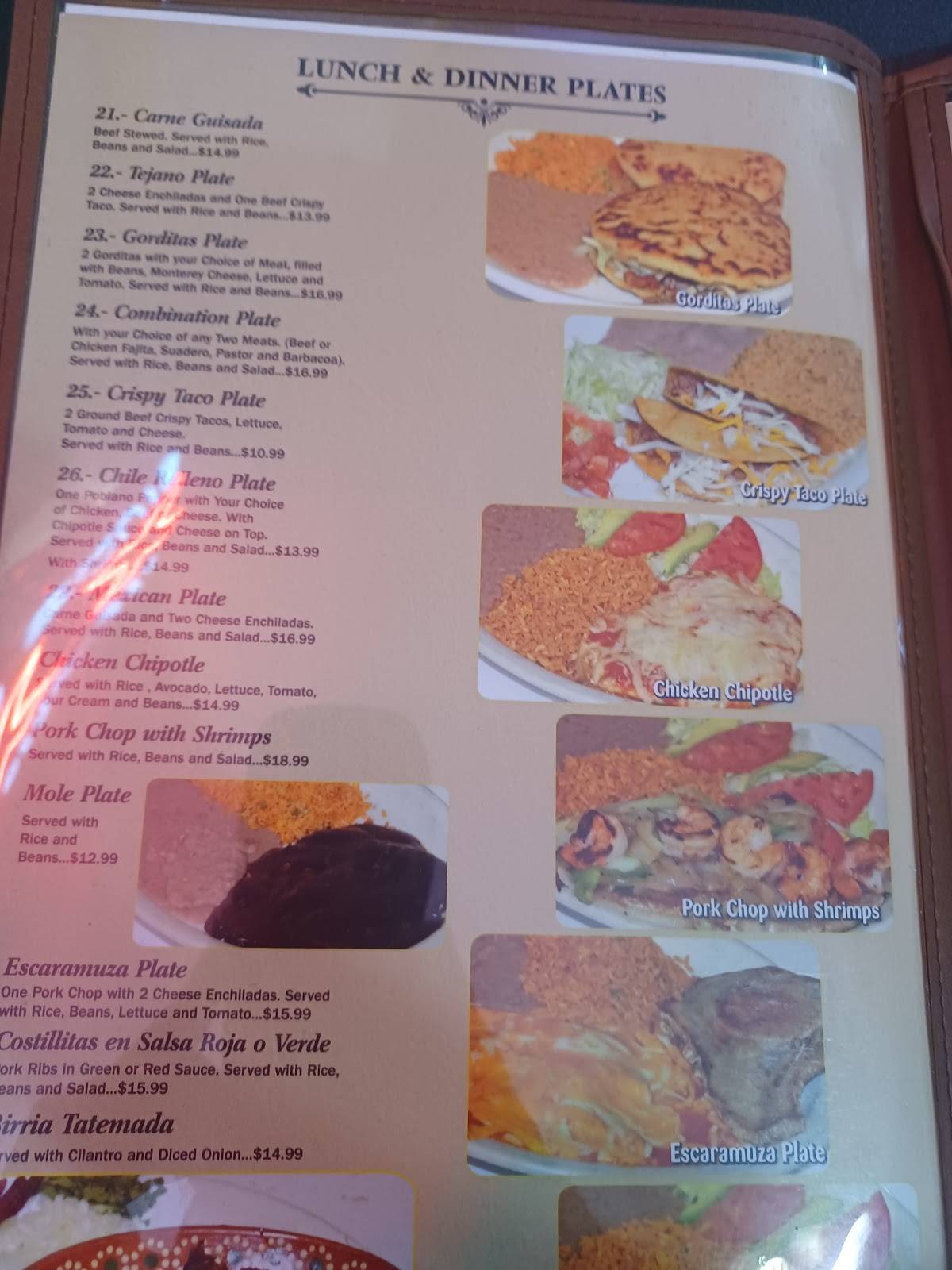 El Rincon Del Charro меню