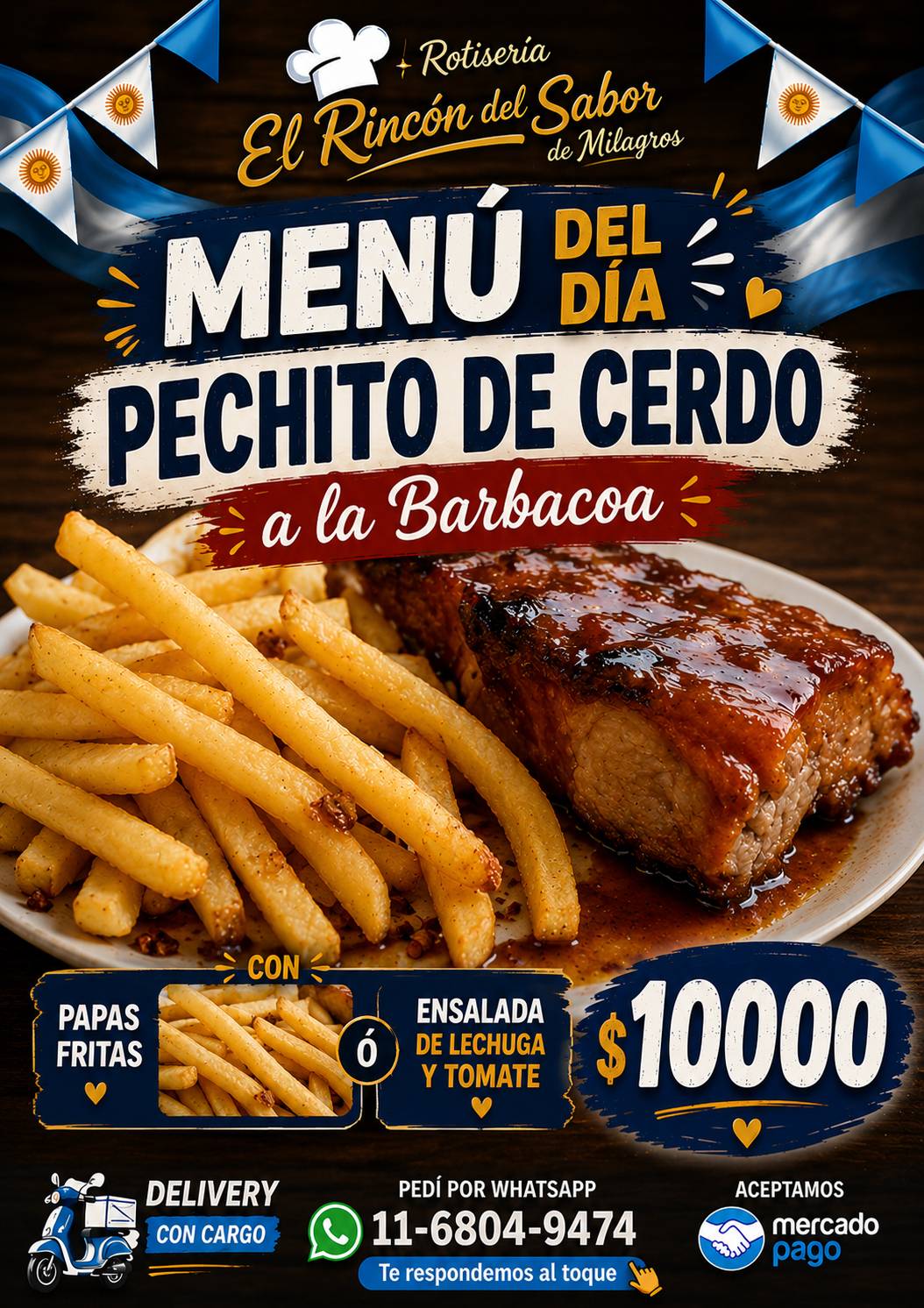 El Rincón Del Sabor de Milagros меню
