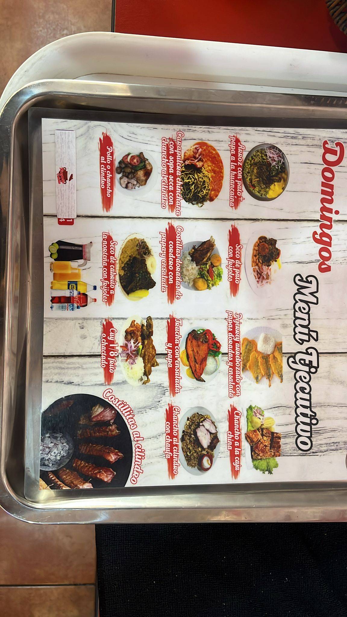 El Rinconcito Criollo меню