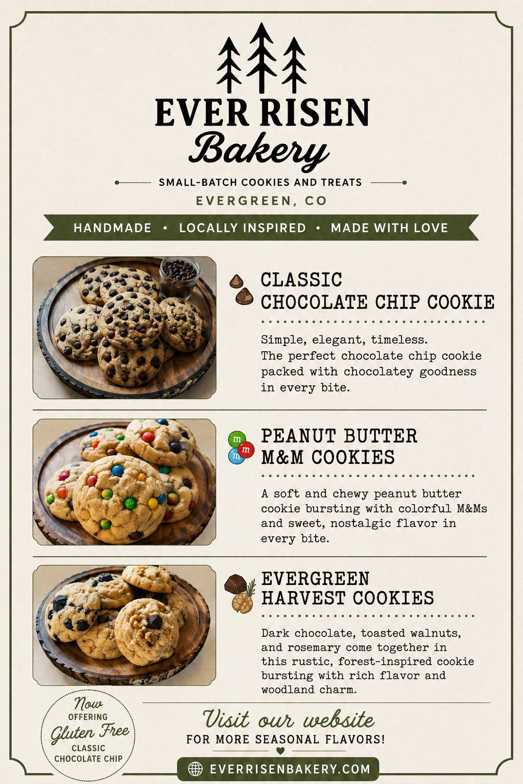 Ever Risen Bakery меню