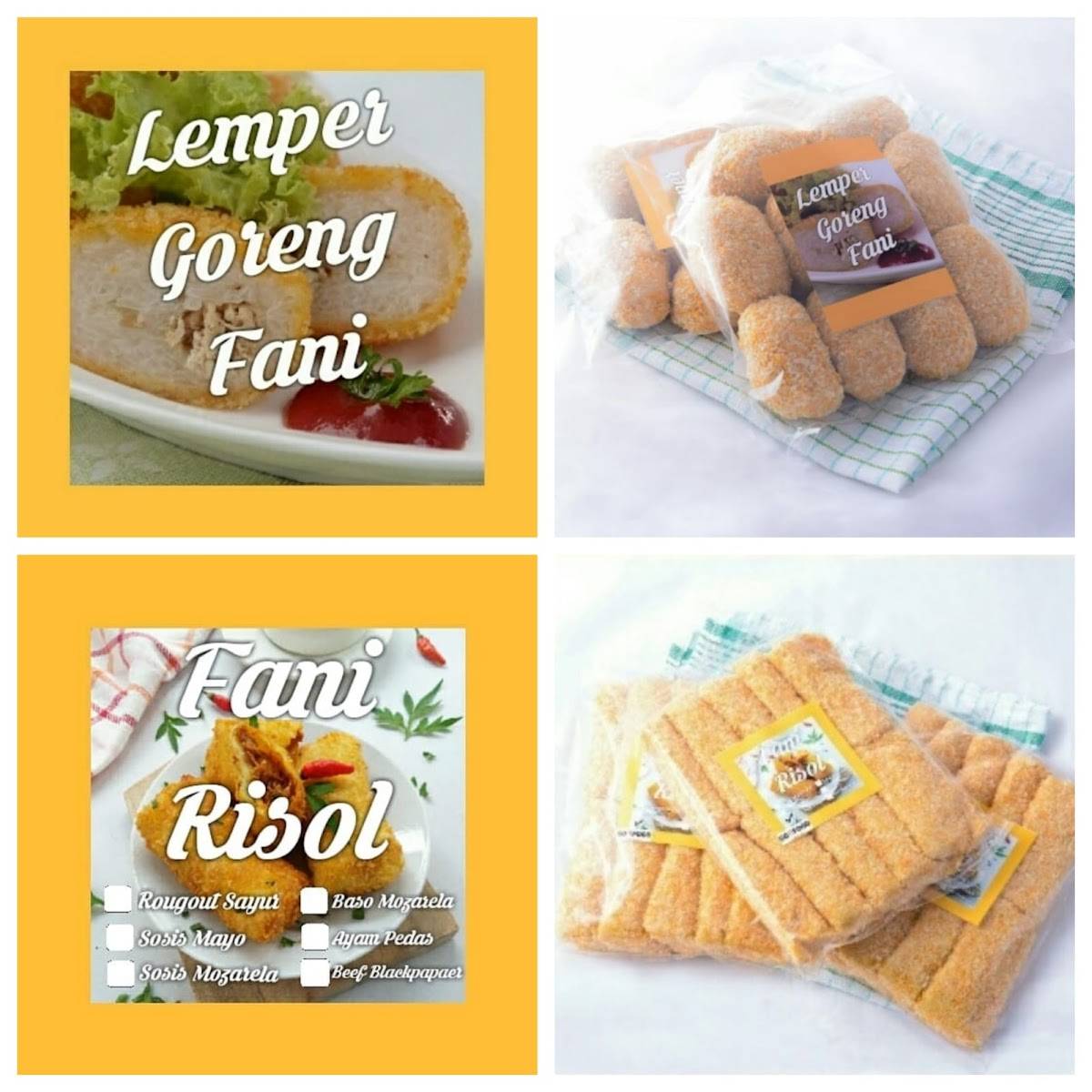 Fani Risol меню