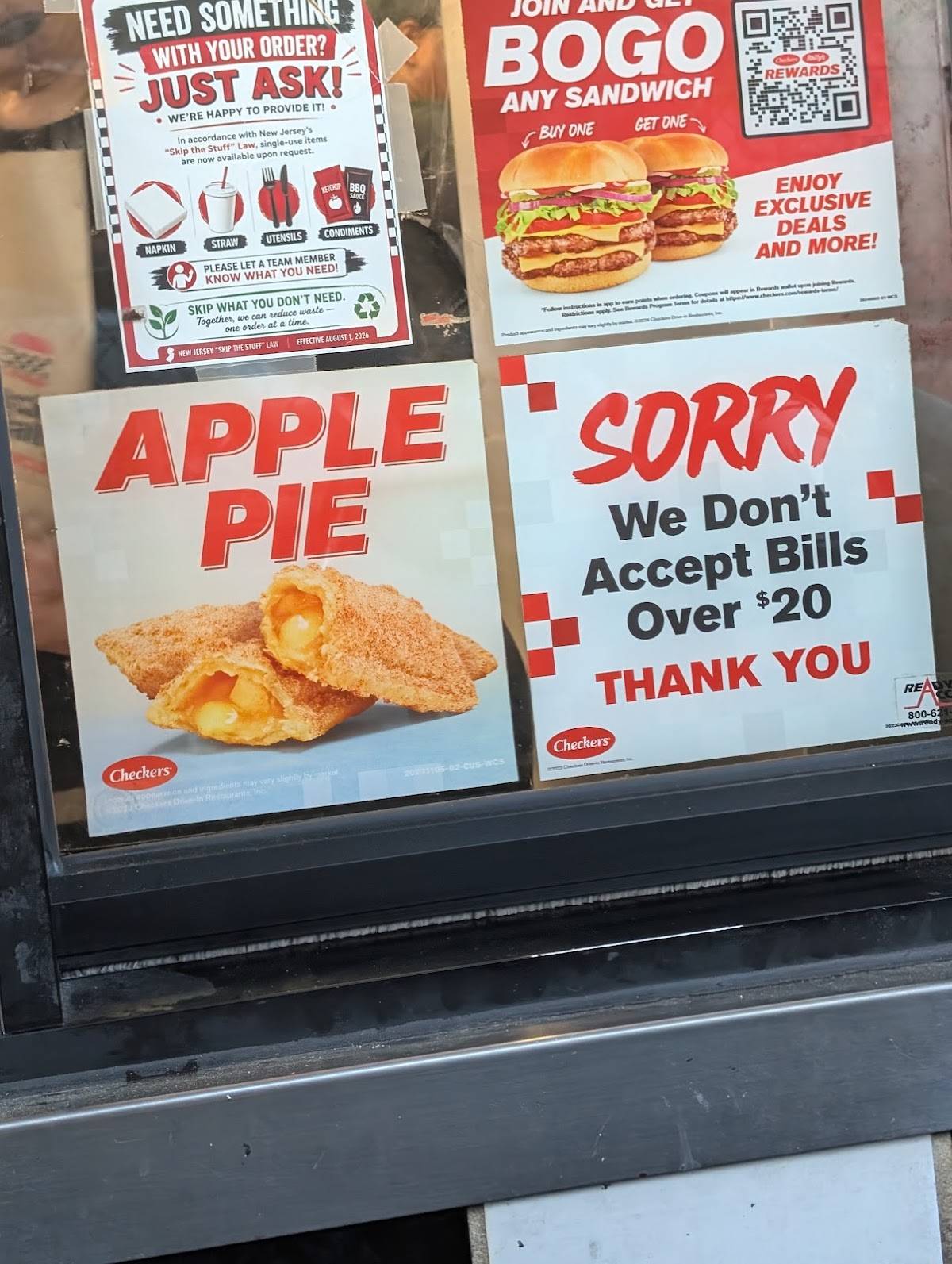 Checkers меню