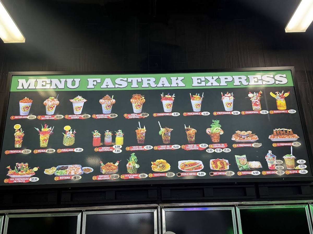 Fastrak 6 меню