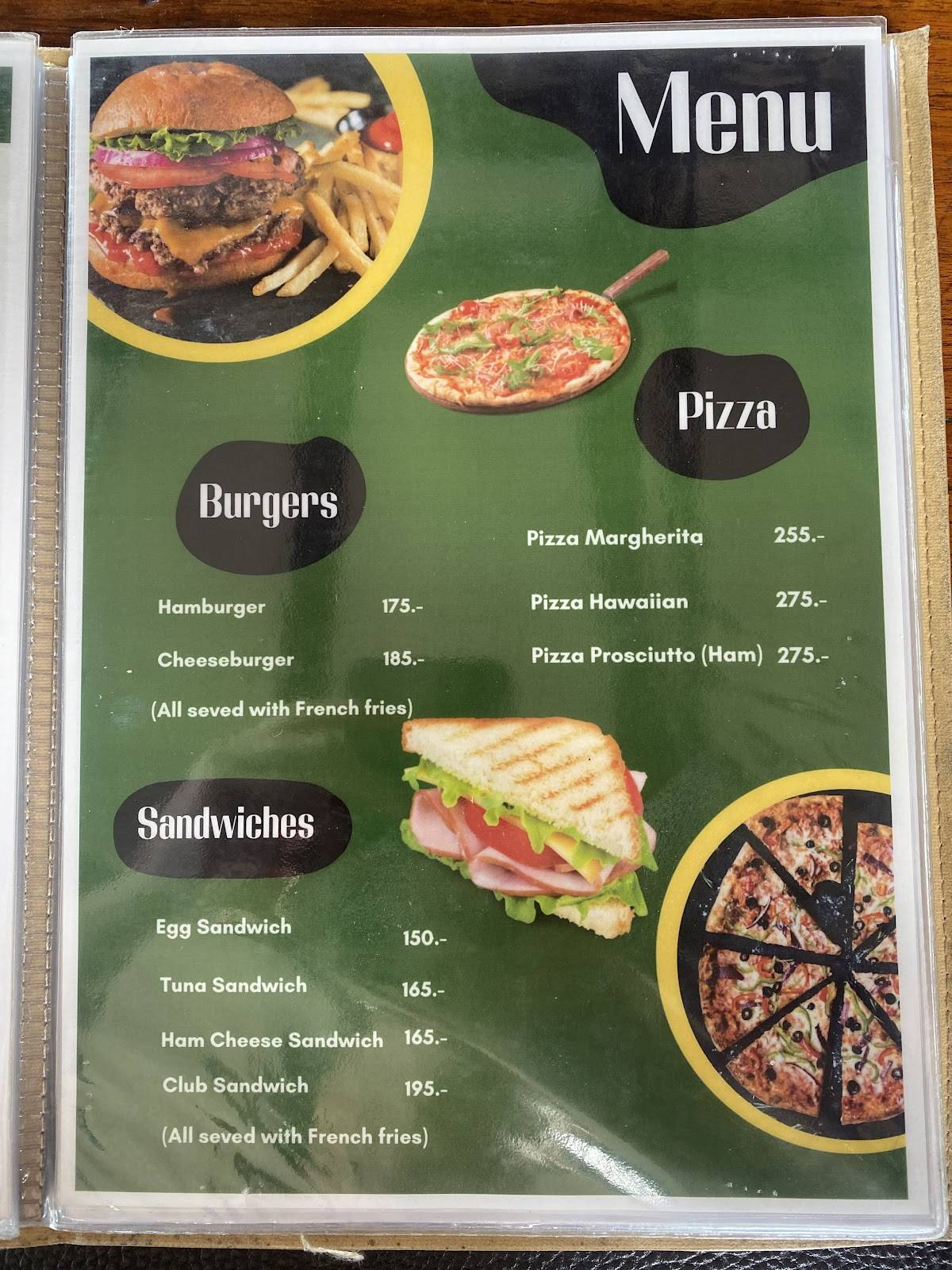 First Restaurant меню