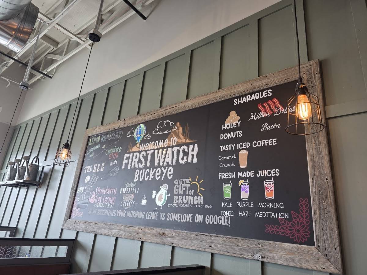 First Watch меню
